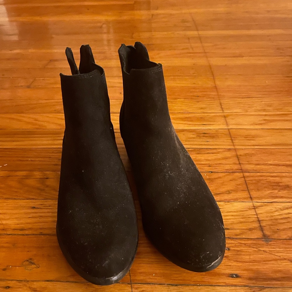 ESPIRT suede black boots